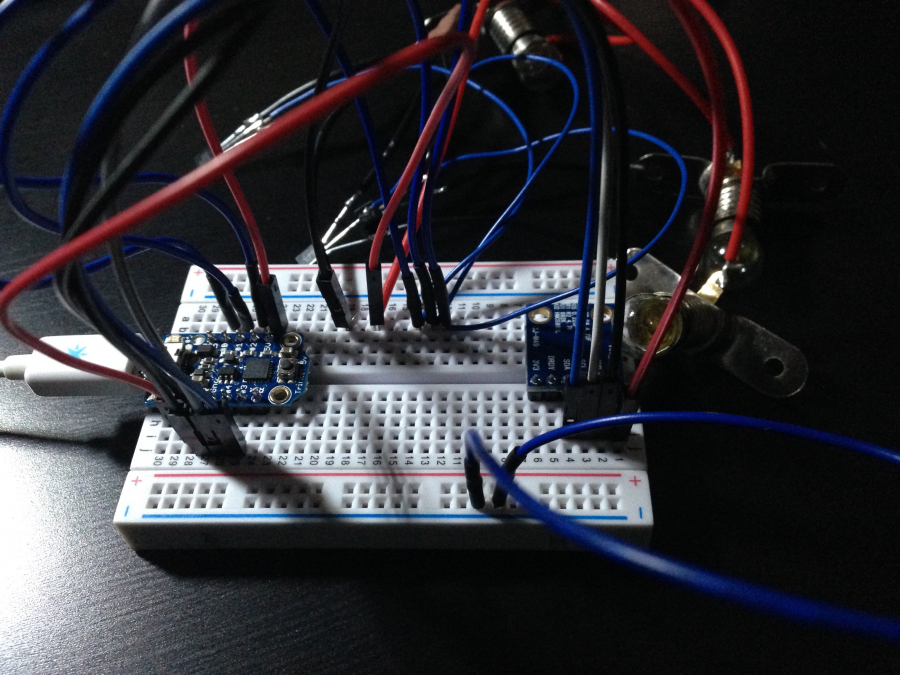 Arduino Trinket Prototyp mit Transistoren
