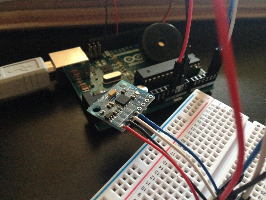 Arduino Libraries und Gyro Sensor testen